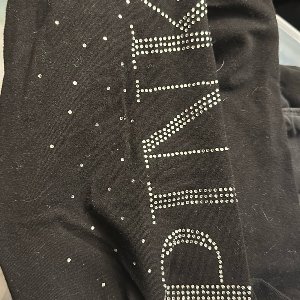Pink shine bling leggings